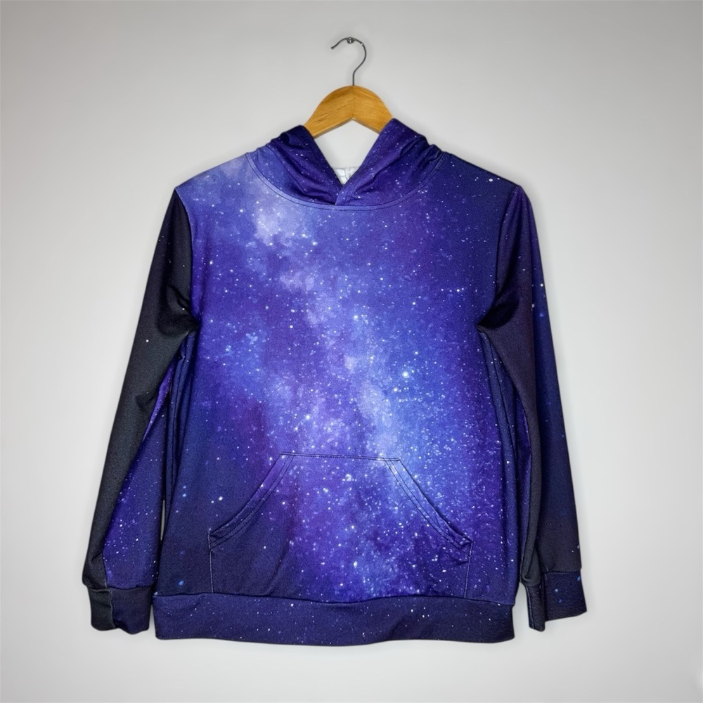 Galaxy Print Hoodie